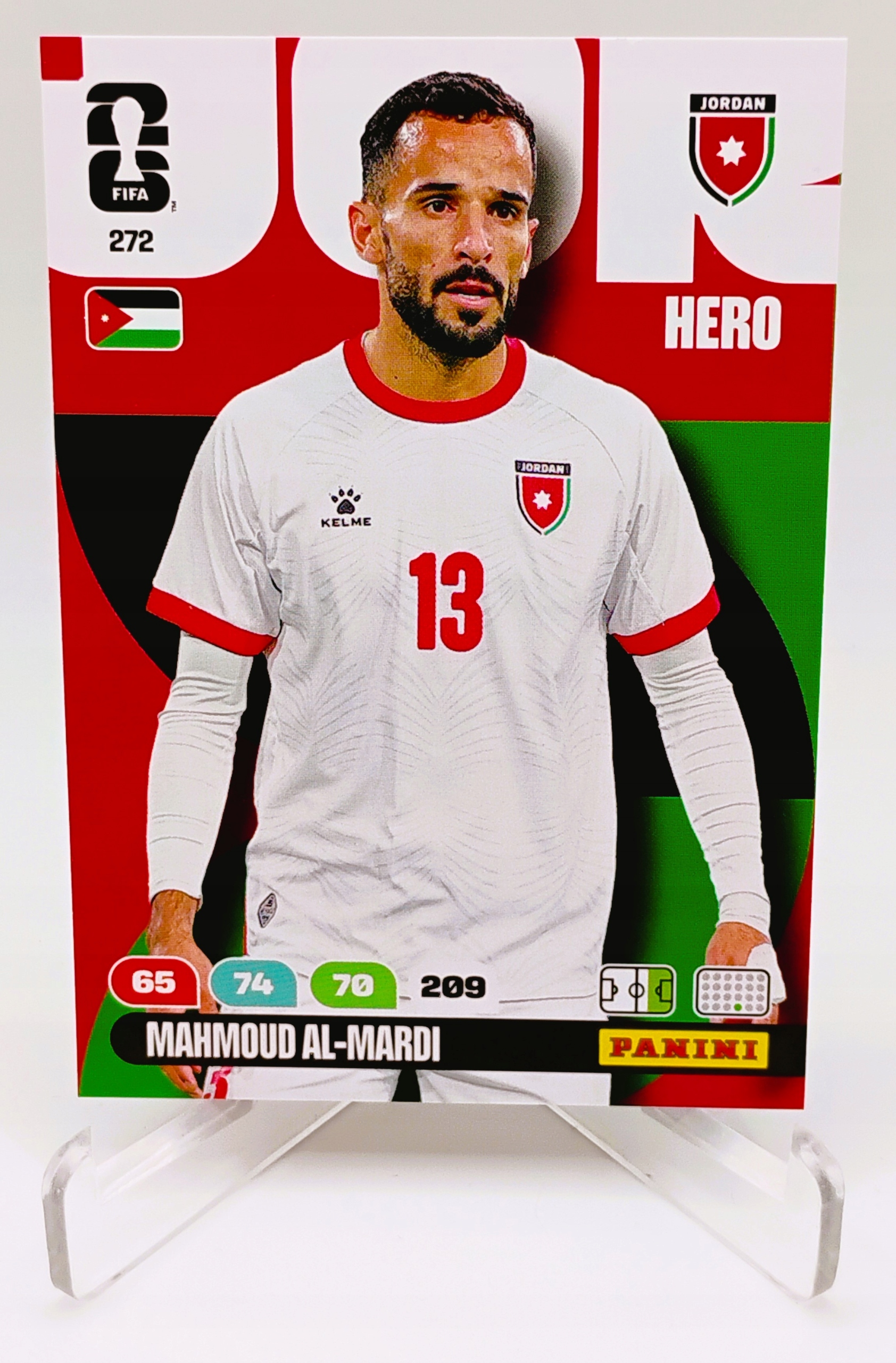 Panini World Cup 2026 Core Hero 272 Mahmoud Al-mardi Jordan