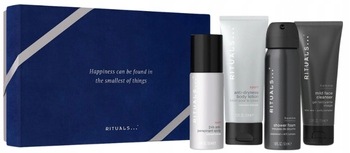 Rituals Homme Żel 50ml Żel do twarzy 70ml Balsam 70ml Deo 50ml