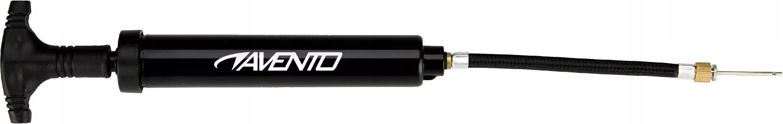 Pompka do piłki z wężykiem igłą ręczna dwustronna Double Action AVENTO Marka Avento