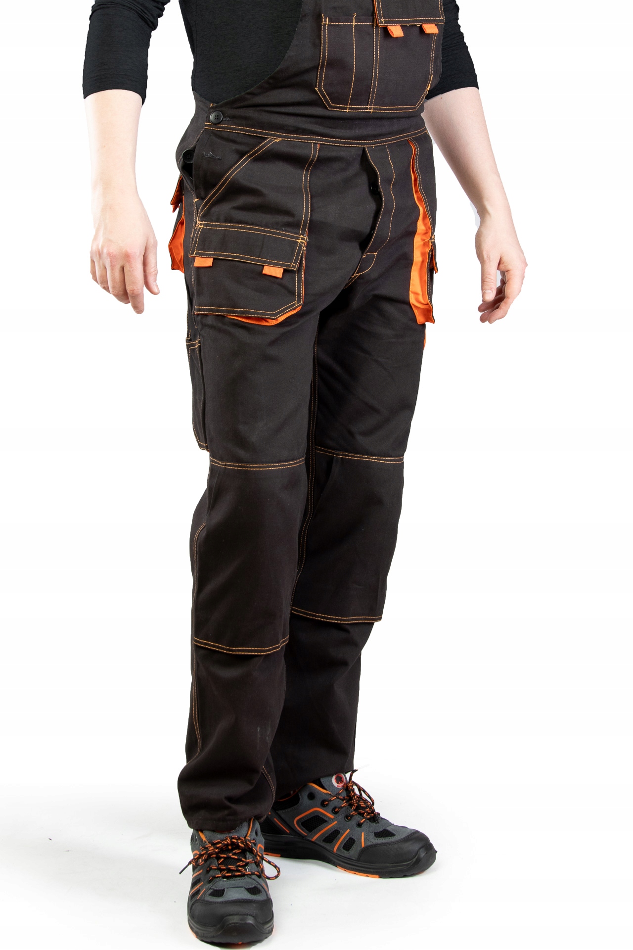 Spodnie ogrodniczki Bawełna100% BRIXTON SPARK r.58 Rozmiar 58