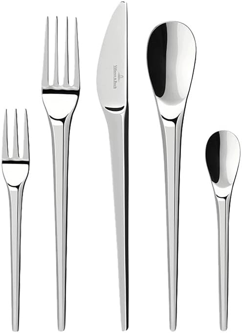 Villeroy & Boch Zestaw sztućców New Moon 30 szt. dla 6 osób, stal