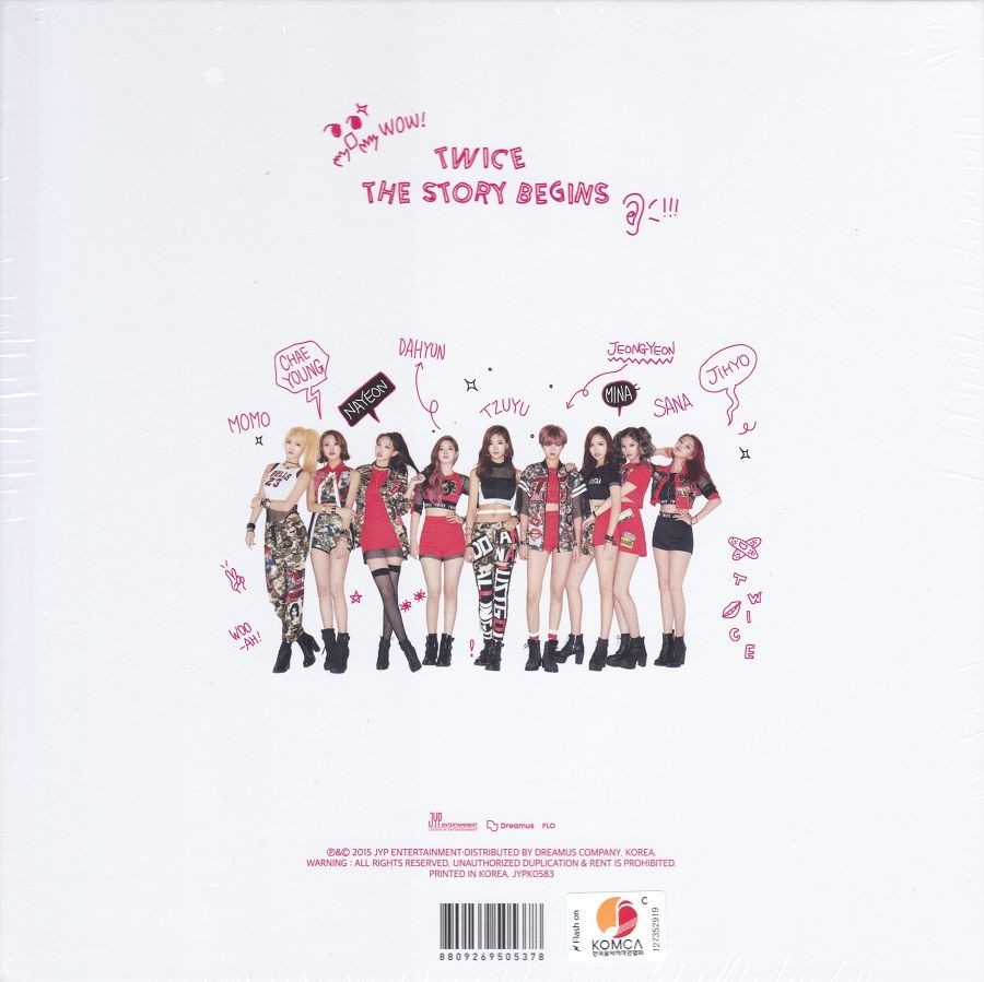 {{{ TWICE - THE STORY BEGINS Stan opakowania oryginalne