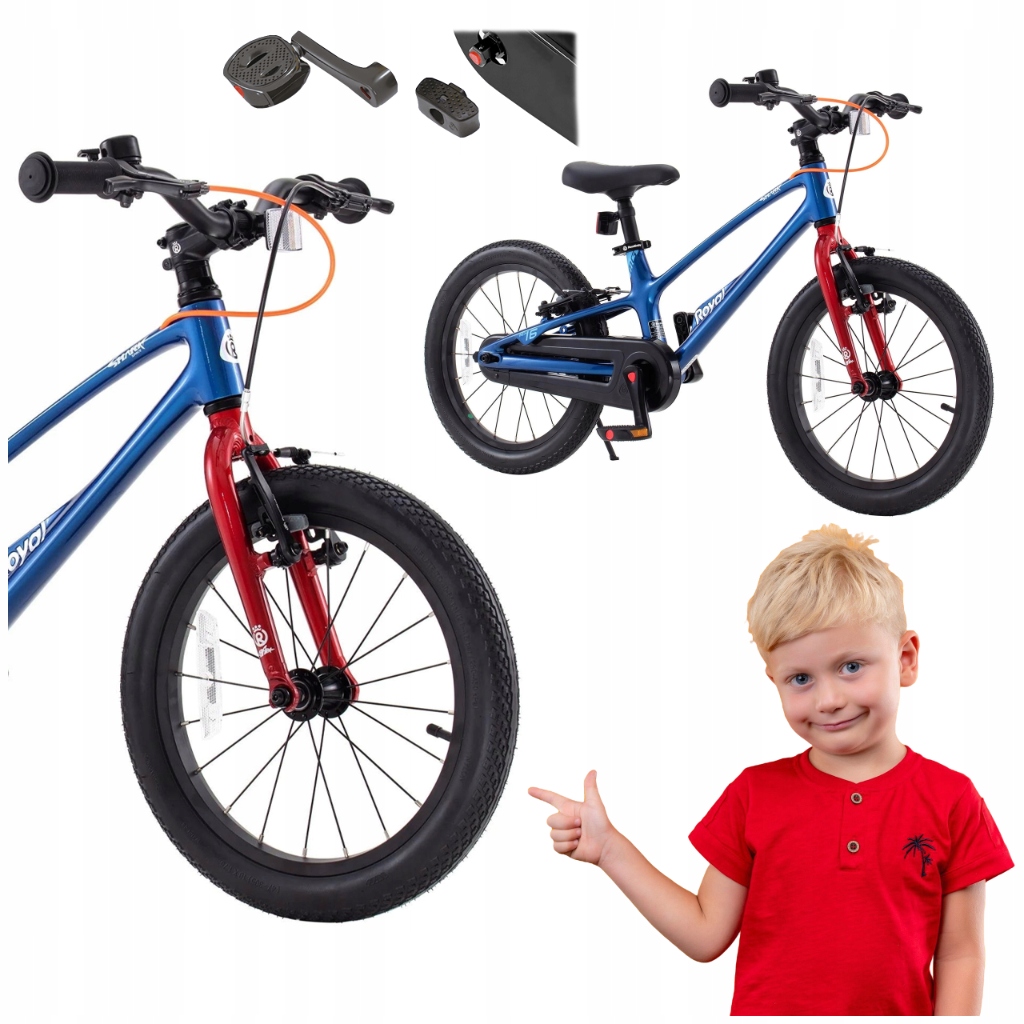 Dětské Kolo 14 Palců odrážedlo 2V1 Unisex, Hořčíkové, Velmi Lehké