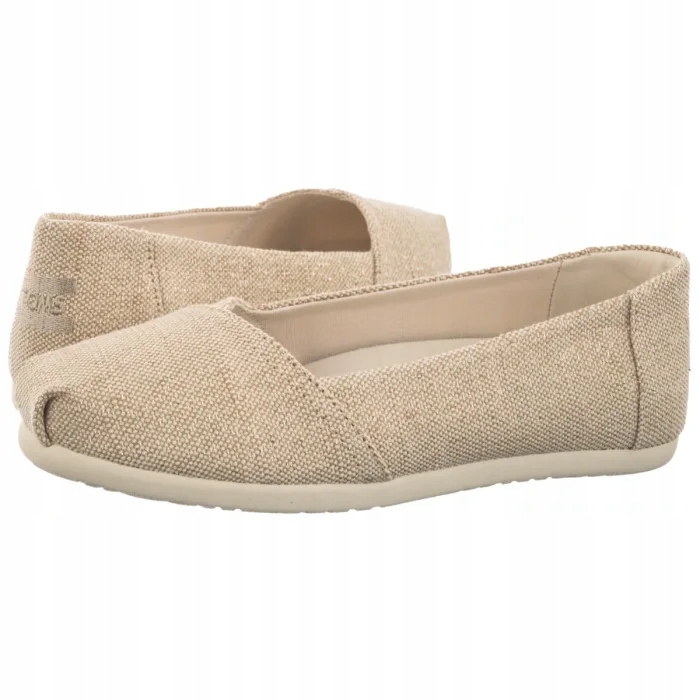 Dámské boty Espadrilky Toms Alpargata Ballet Champagne 10023042 Béžová