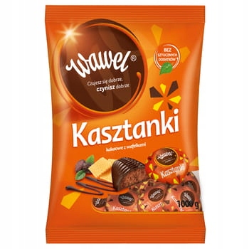 Levně Wawel Čokoládové Kaštany 1KG bonbóny
