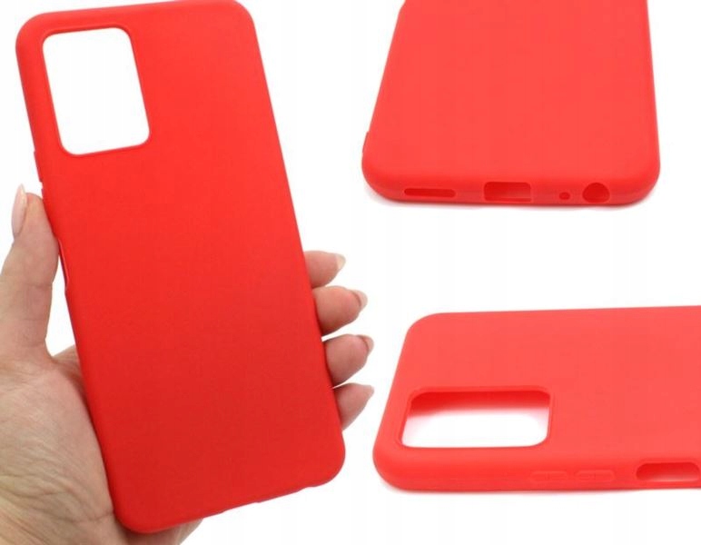 

Etui Jelly Case Matt do Vivo Y21 Y21s Y33s czerwon