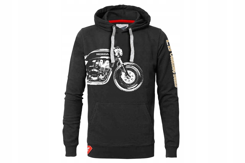 Mikina s kapucňou Honda Custom, čierna, S
