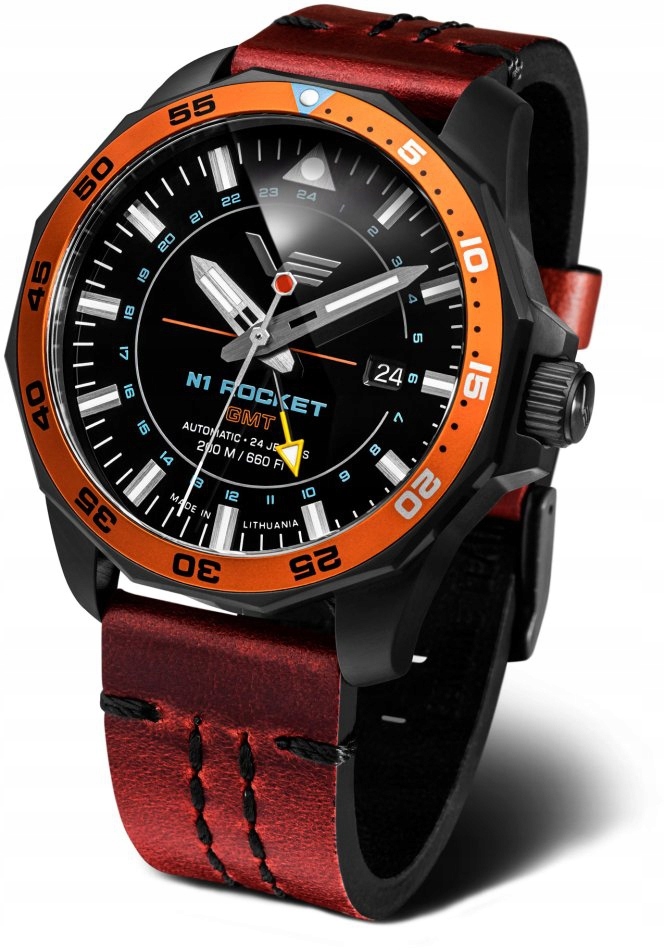 Pánské hodinky Vostok Europe NH34-225C714 hnědé klasické vodotěsné