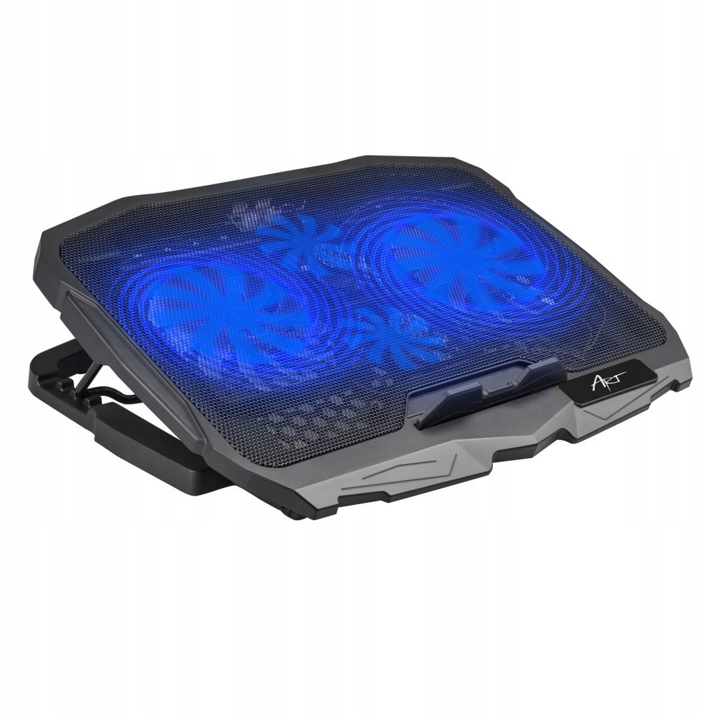 Podstavec pod notebook Art P4 reg. uhla 4xwen Led gaming