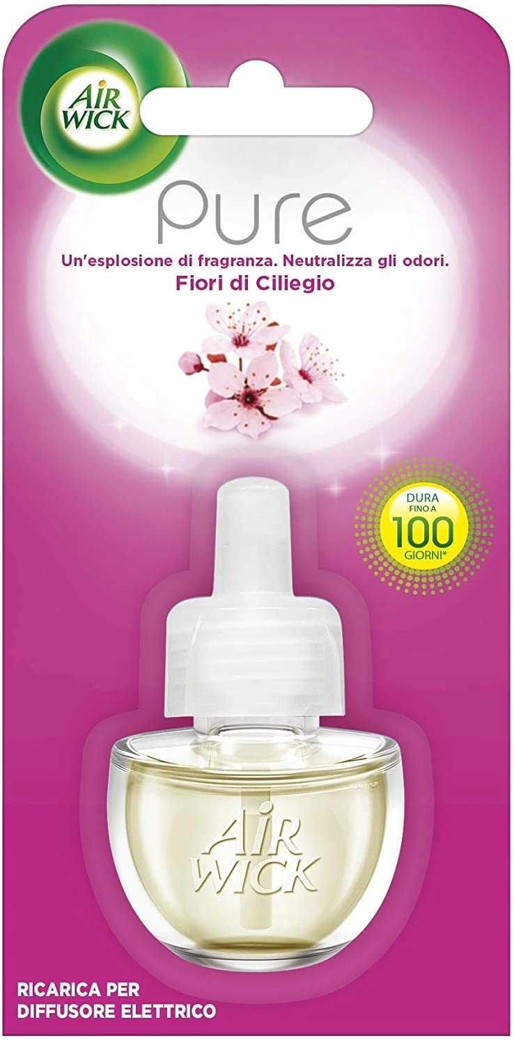 

AirWick odświeżacz 19ml Wkład Pure Kwiaty Wiśni