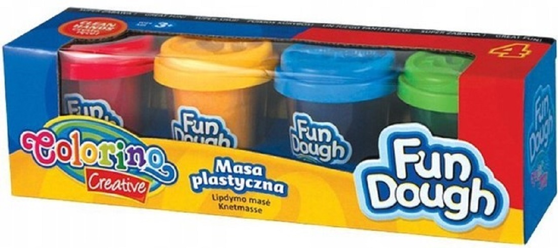 

Masa Plastyczna Colorino Creative Ciastolina 4 kol