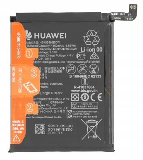 

Bateria Huawei P40 Lite 24023099 HB486586 4200mAh