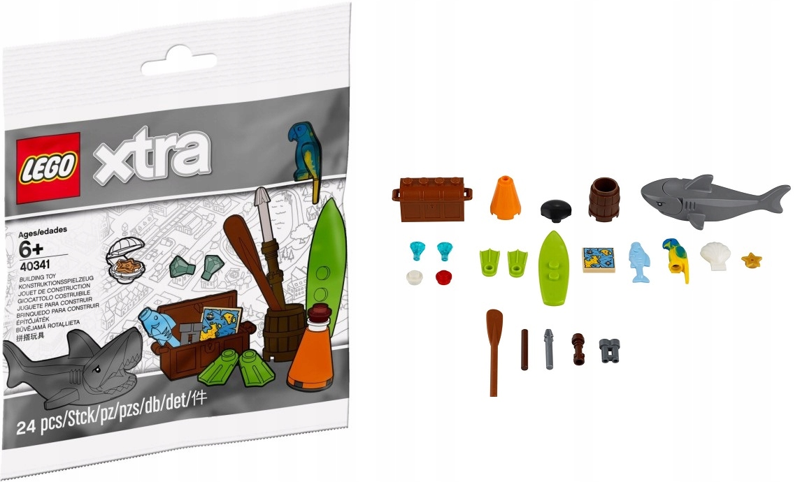 Lego Xtra Morskie akcesoria 40341