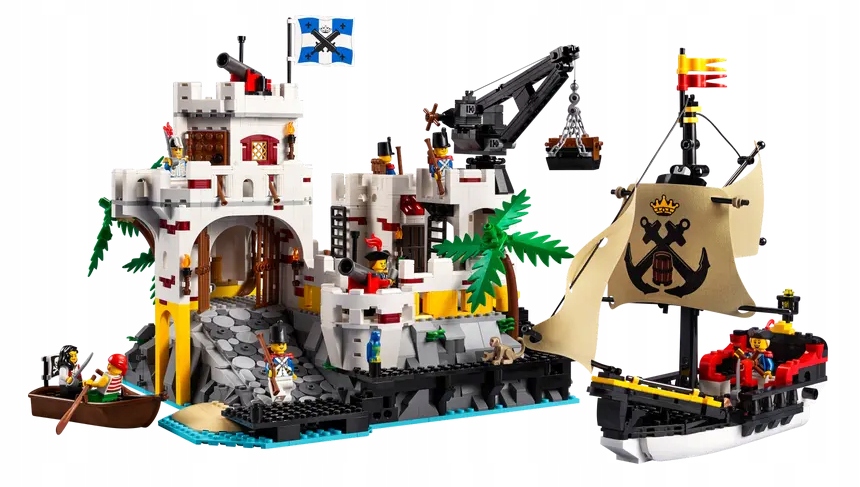 LEGO 10320 ICONS TWIERDZA ELDORADO - PIRATES Marka LEGO