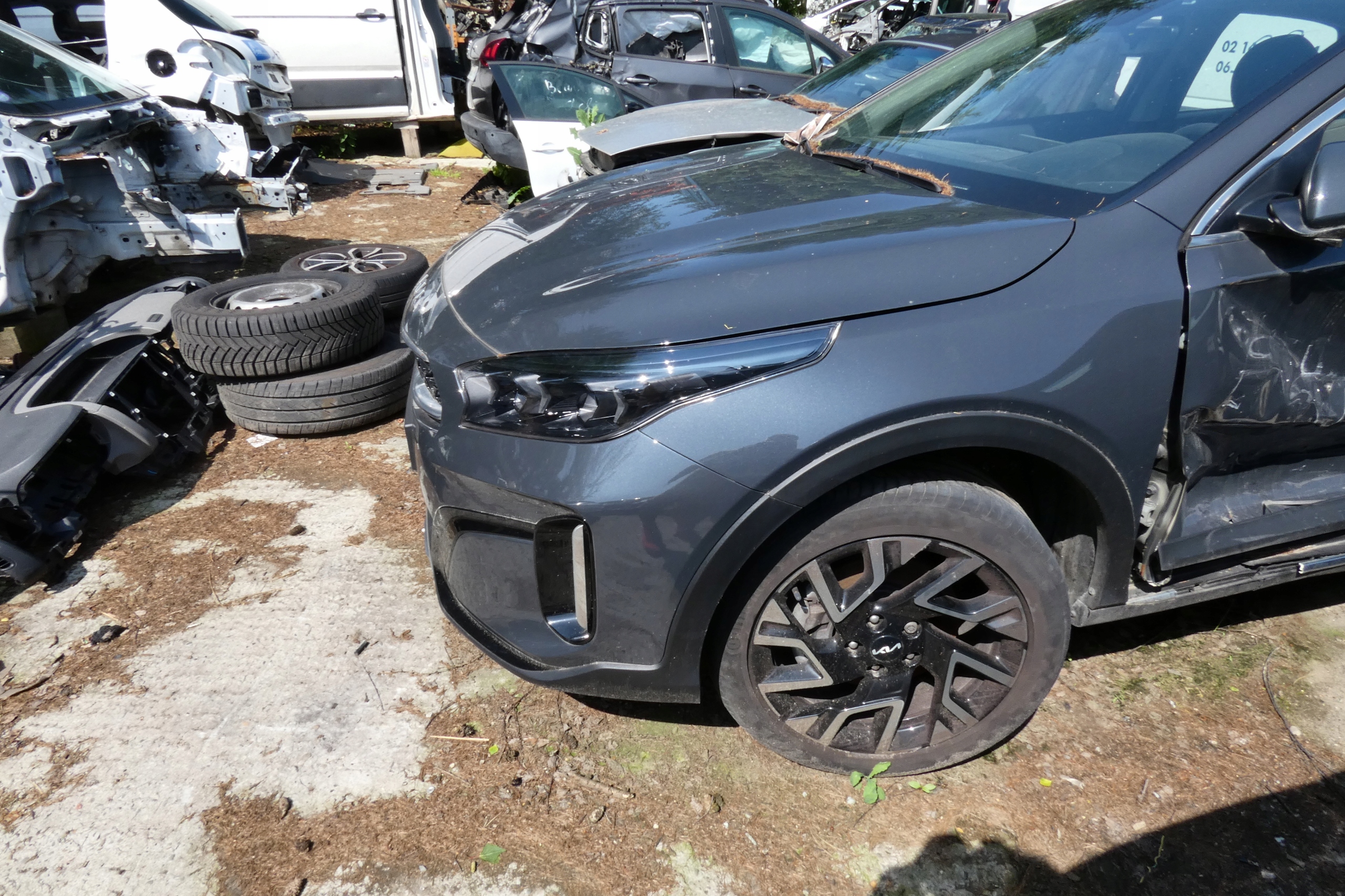 front complete bonnet bumper lights KIA XCEED hybrid