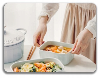 BUYDEEM Ceramiczny pojemnik na żywność 810 ml, CT1006, Cozy Greenish — 14