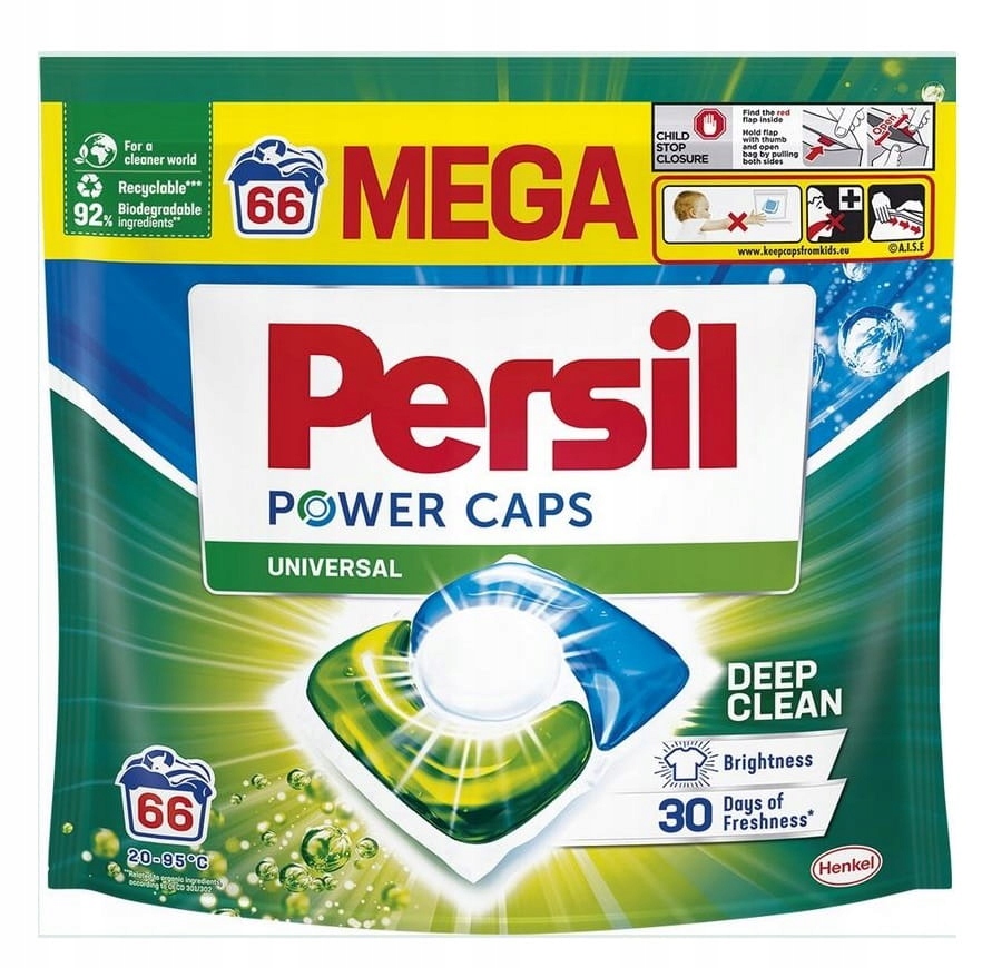 Levně Kapsle Persil Power Caps Universal 66 praní