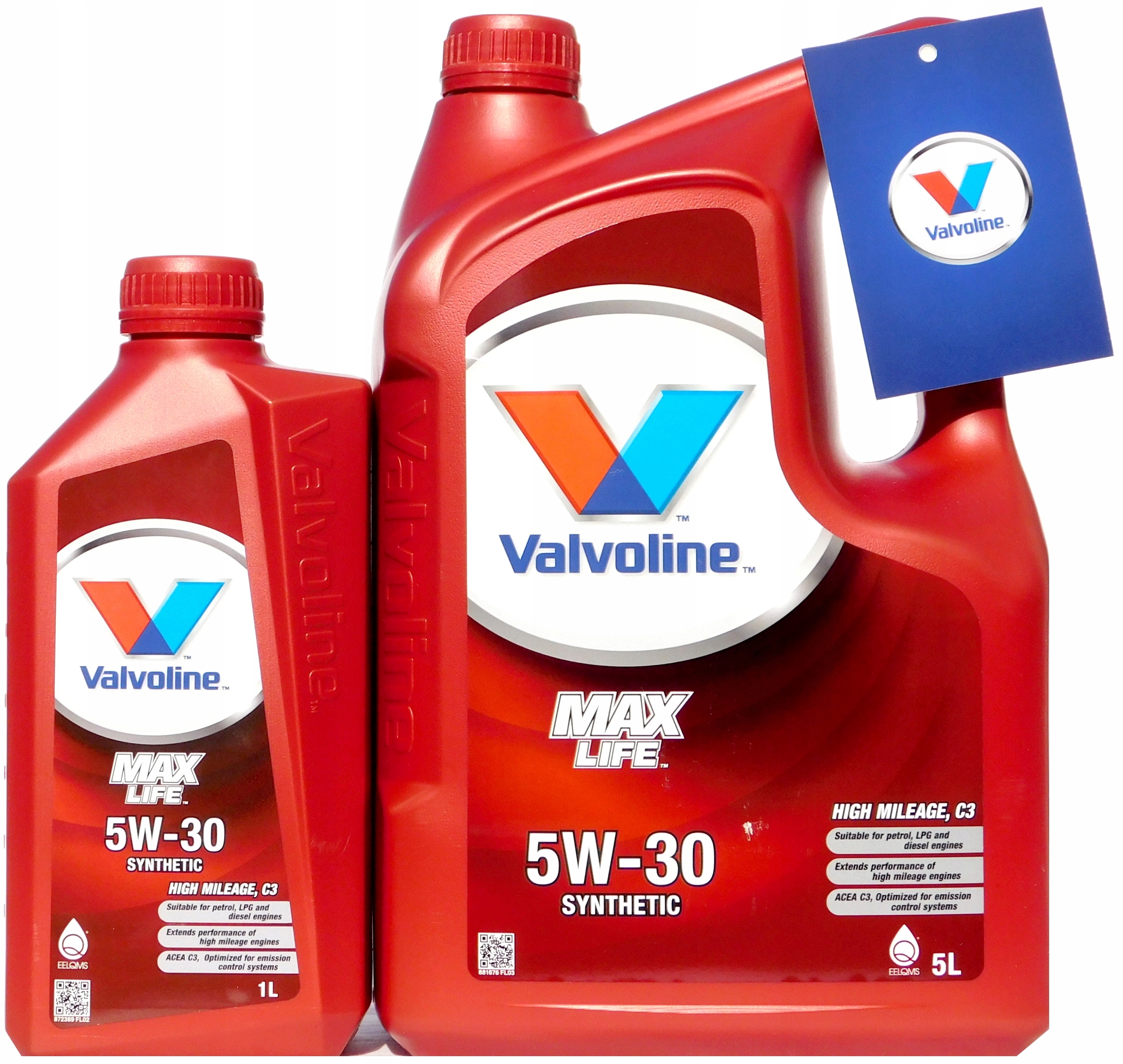 

Valvoline MaxLife 5W30 C3 Max Life Dpf Bmw LL04 6L