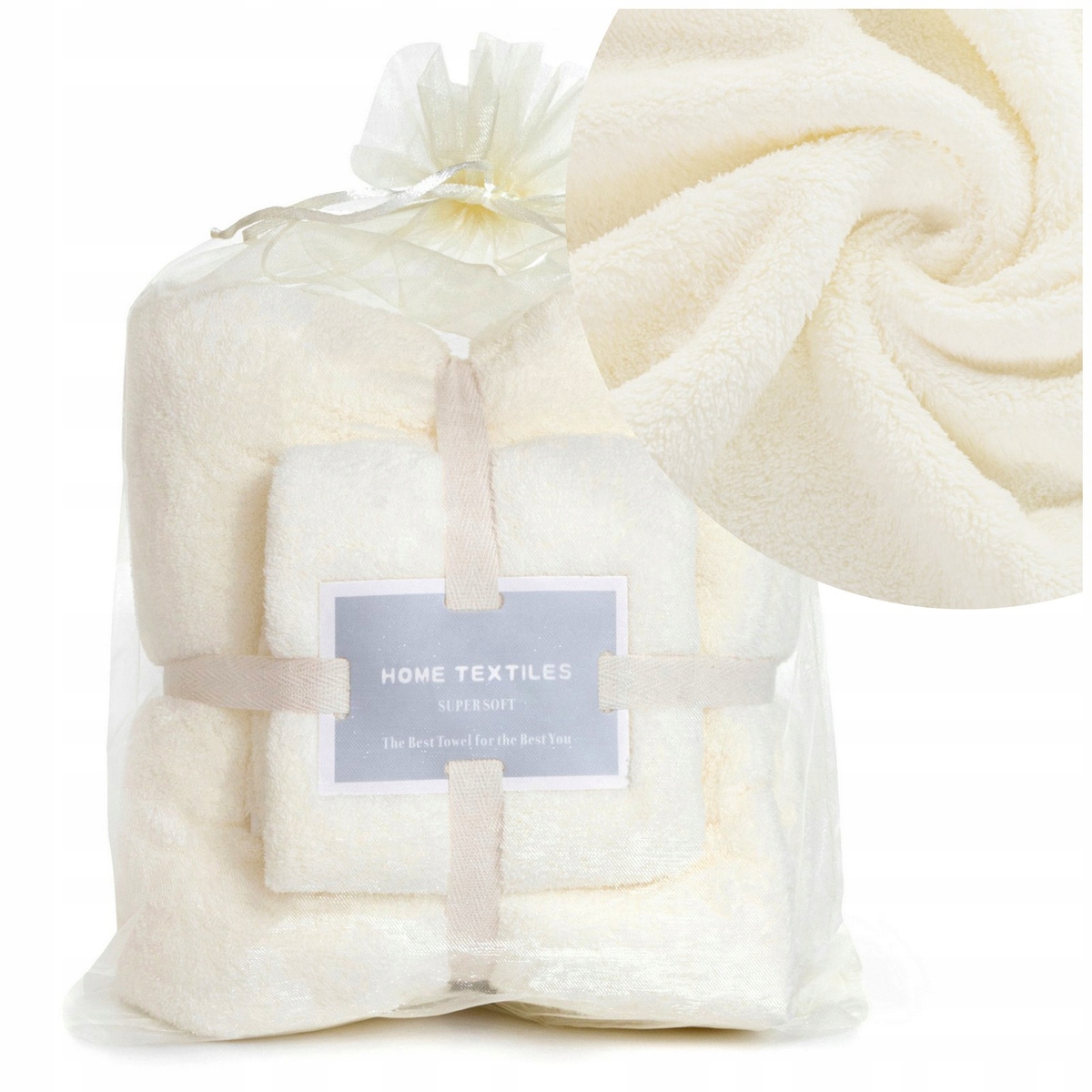 Ręcznik Szybkoschnący z Mikrofibry Komplet 2 sztuki na Prezent Bersi 01