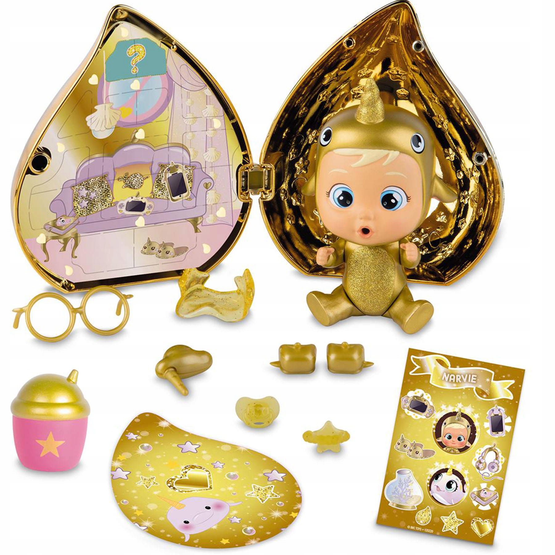 

Cry Babies Magic Tears Golden Lalka Złota Edycja