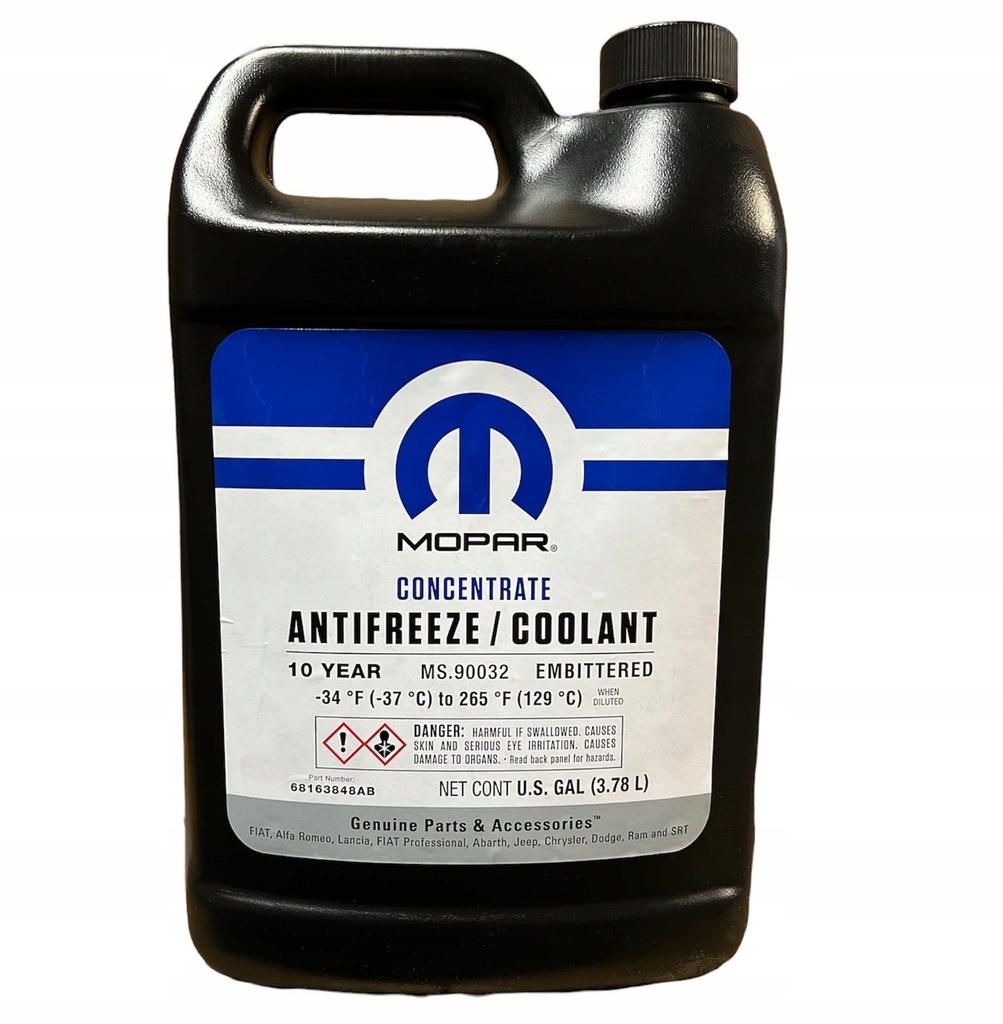 КОНЦЕНТРАТ MOPAR 10 ЛЕТ OAT CHRYSLER PACIFICA 3.6