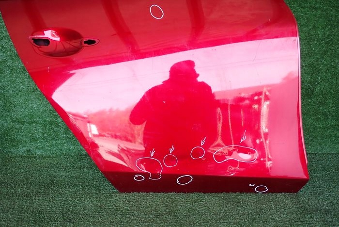 MAZDA 3 sedan 19- door right rear. rear part