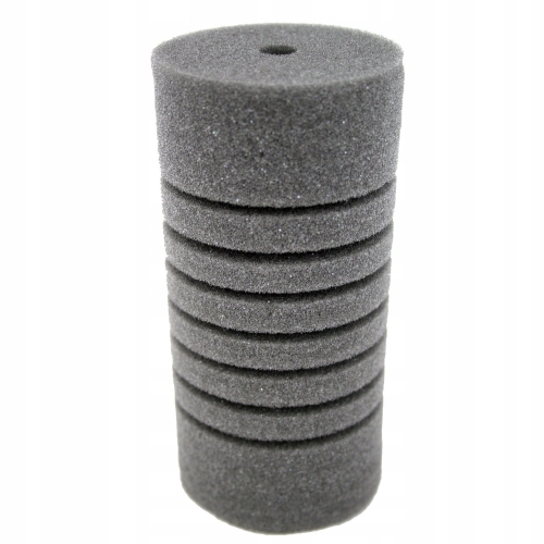 

Gąbka filtracyjna wkład gęsta szara Ok 12x7cm