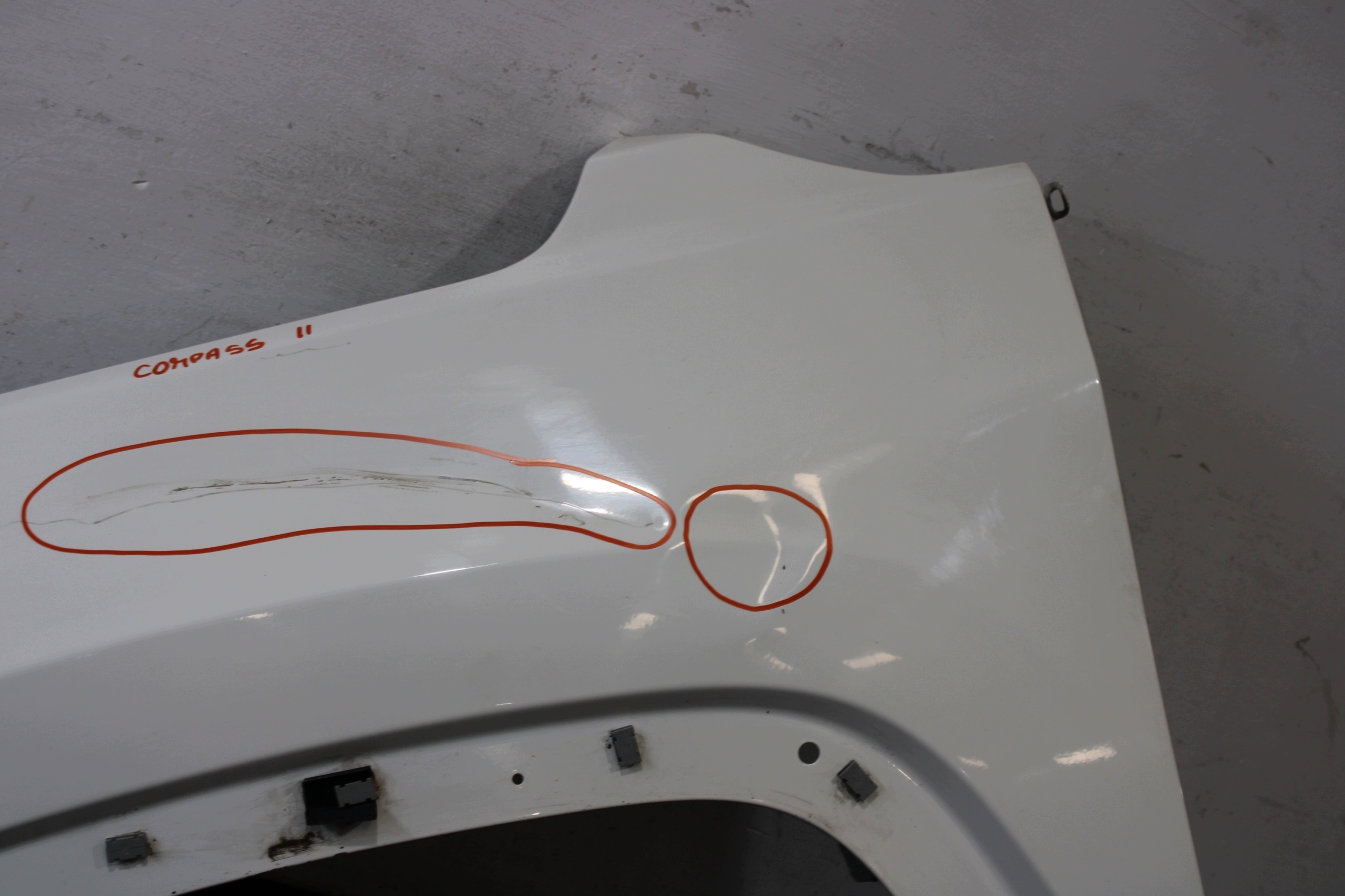 fender left front front JEEP COMPASS II 2 1.4T