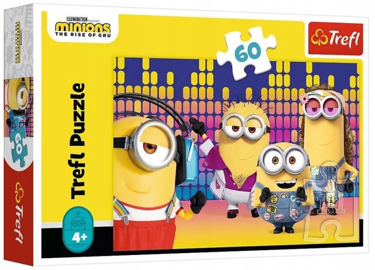 

Trefl Puzzle 60 Elem Minionki Rozrabiają 17346