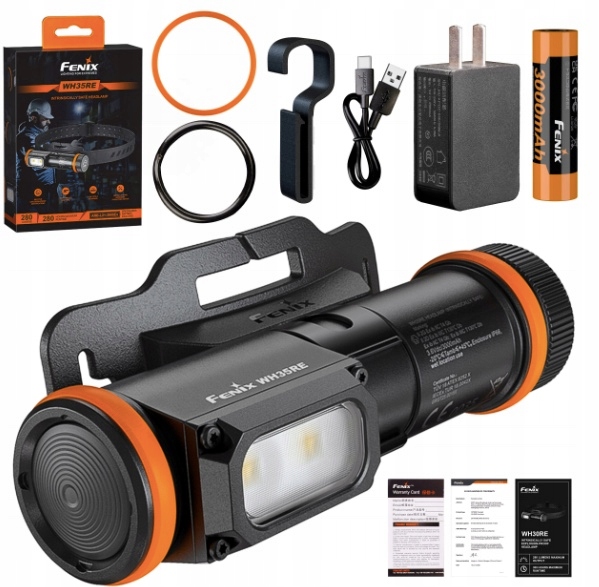 Čelovka Fenix WH35RE IECEx Atex Grgt 280 lumenů