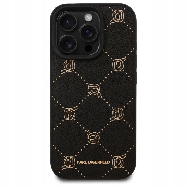 Pouzdro Karl pro iPhone 16 Pro Max, obal MagSafe, kožené pouzdro
