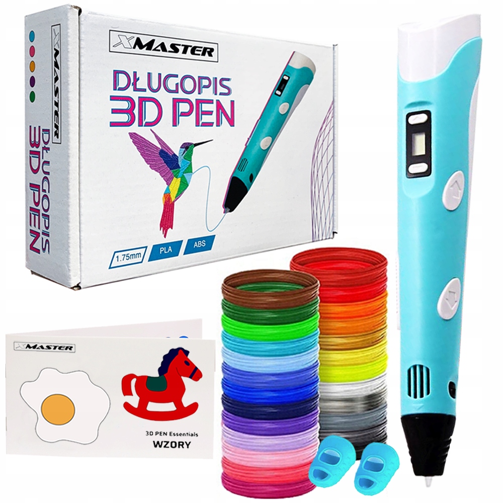 

Drukarka Długopis 3D Pen 2 Zestaw Wkłady 200M