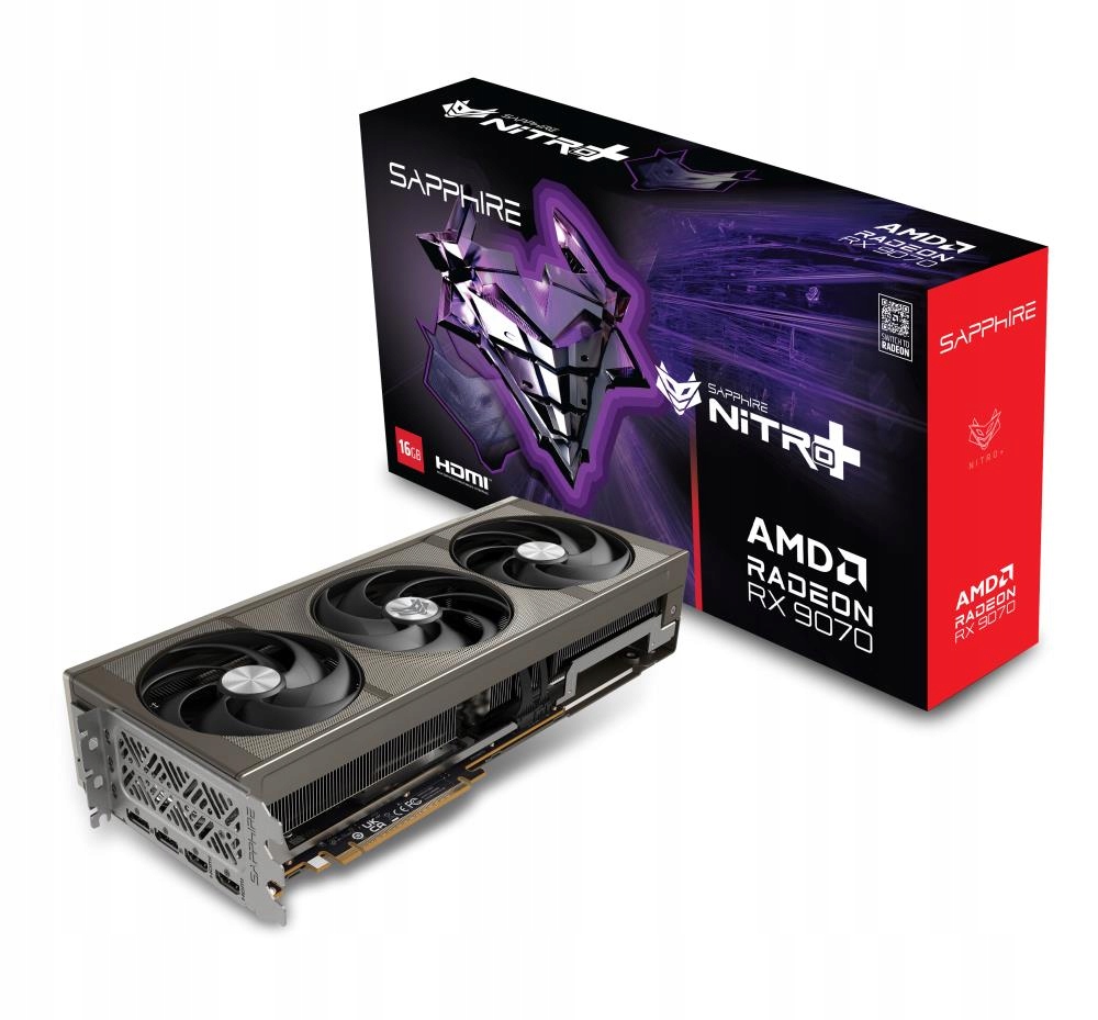 Sapphire Nitro+ Amd Radeon Rx 9070/ 16GB/ GDDR6 11349-01-20G
