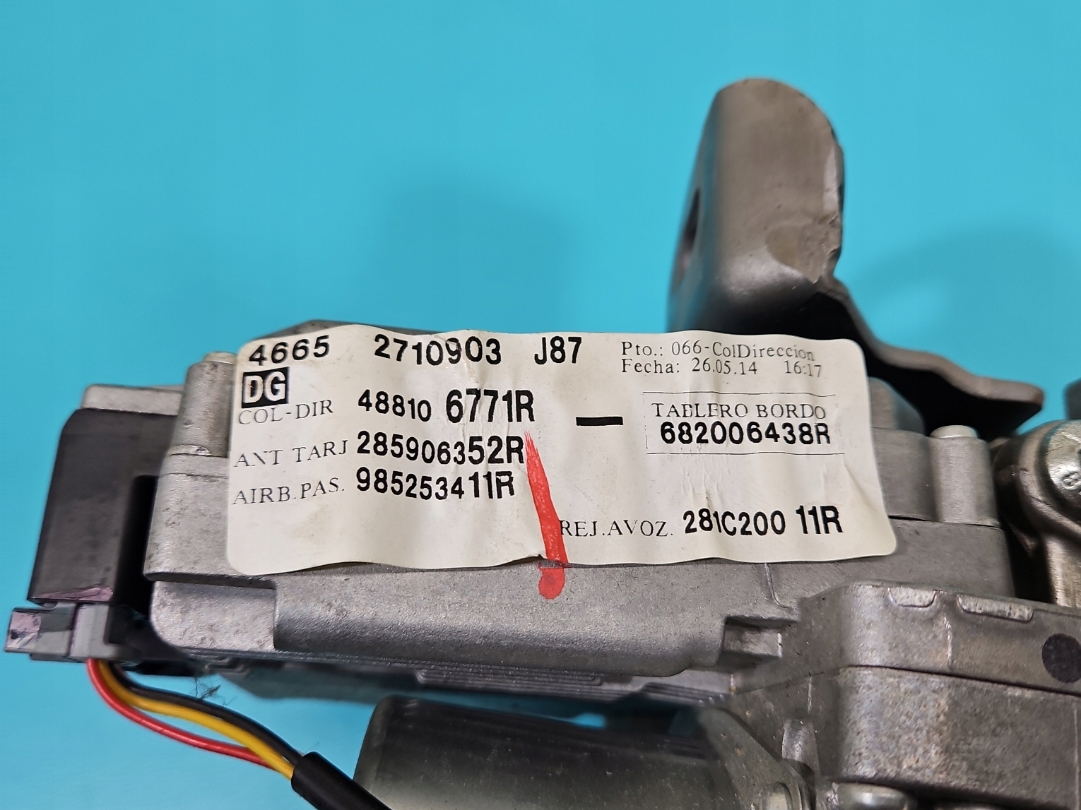 насос гур renault CAPTUR и 488106771R 0.9 TCE