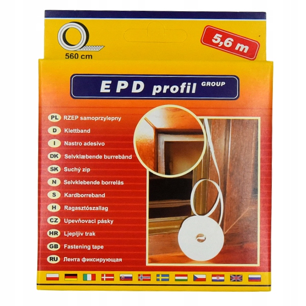 

Rzep do moskitier na okno 5,6 m Uniwersalny