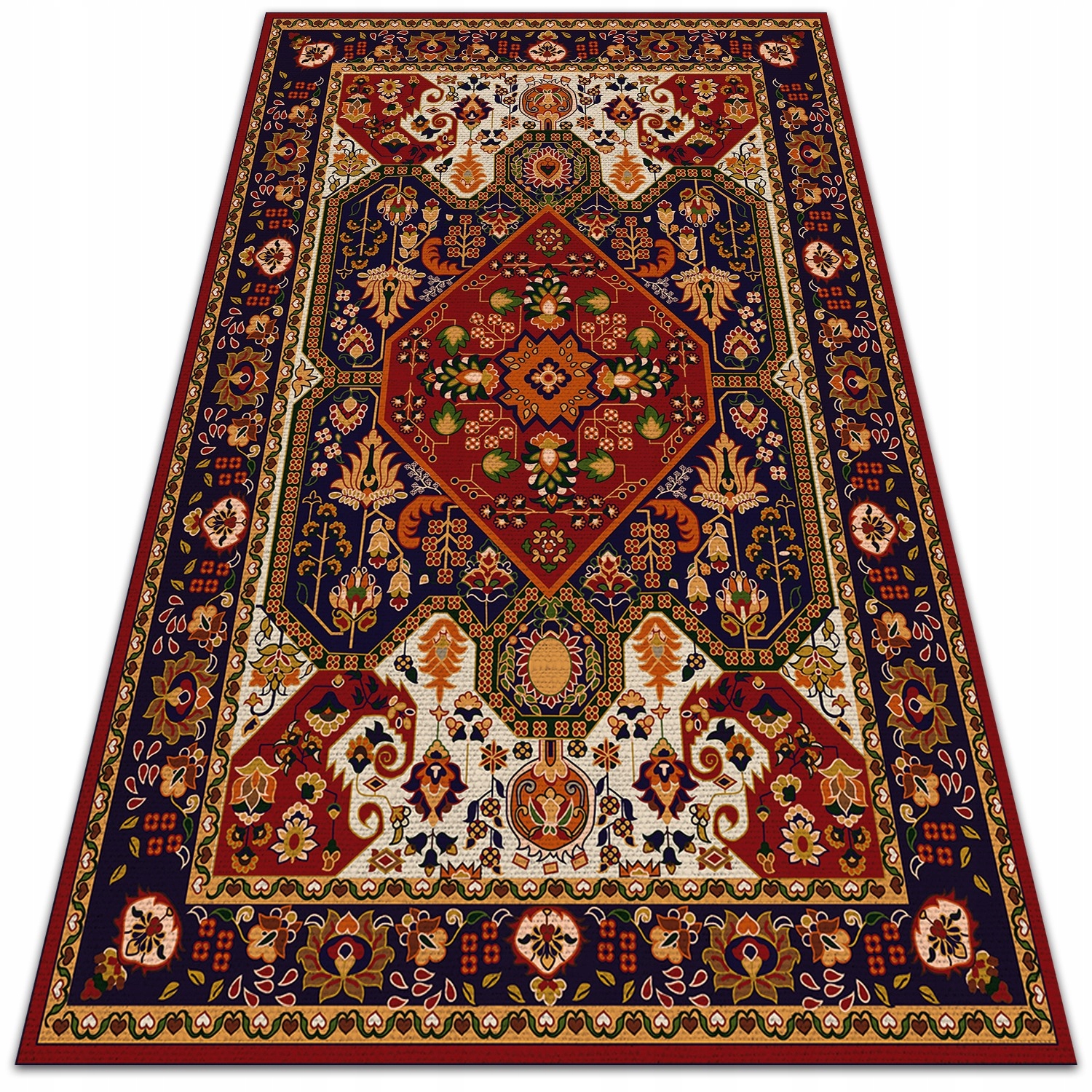

Winylowy dywan taras patio Bogate wzory 140x210 cm