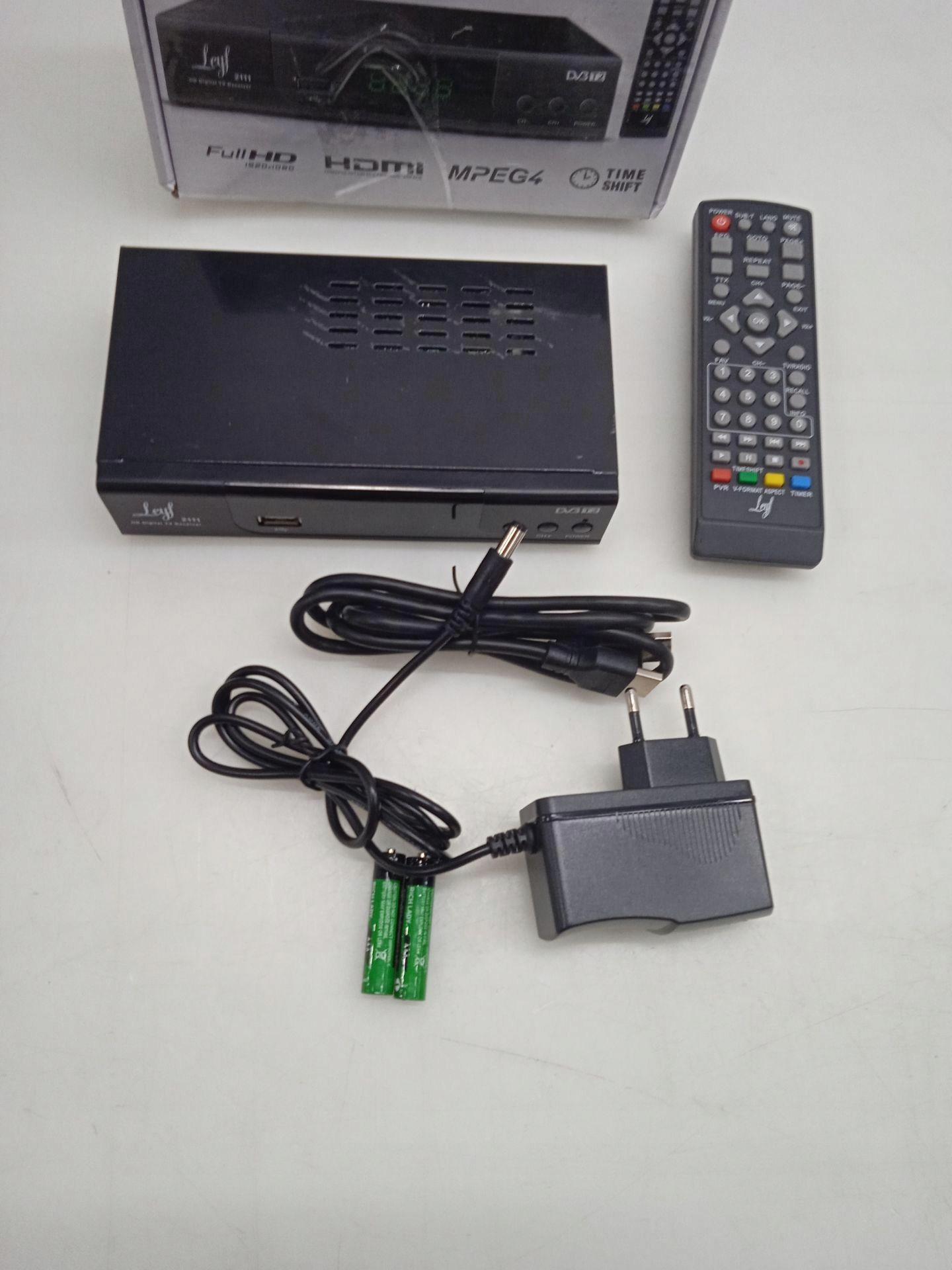 TUNER DVB-C HD-LINE DVB-T/T2 H.265 HEVC Model LEYF2111C