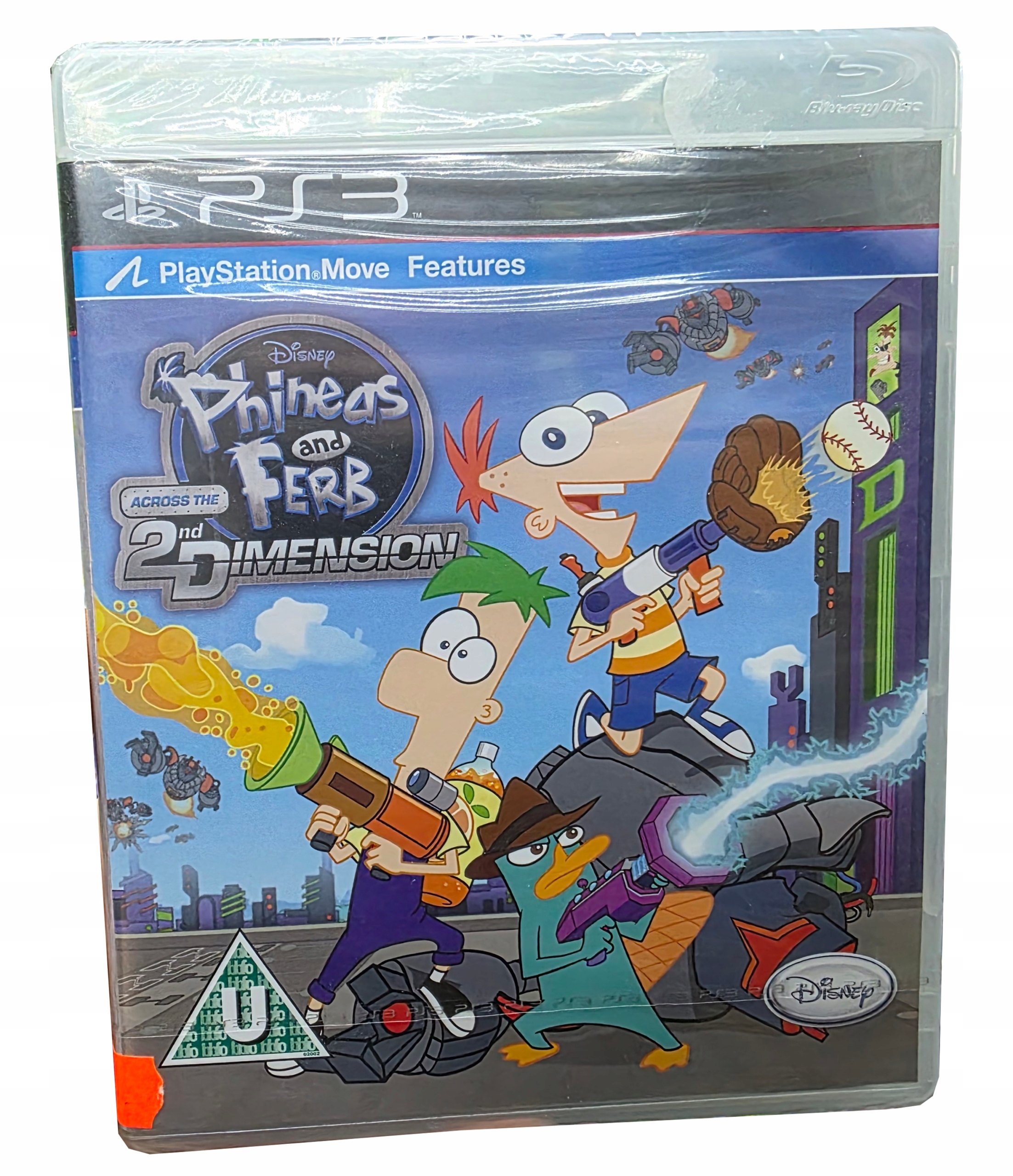 Phineas And Ferb Across The 2ND Dimension PS3 Angielska Okładka Nowa
