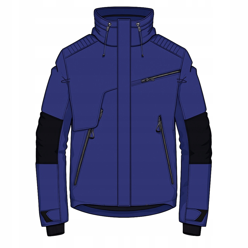 Bunda EA7 Emporio Armani Kitzbuhel Protectum7 Jkt Modrá, velikost L