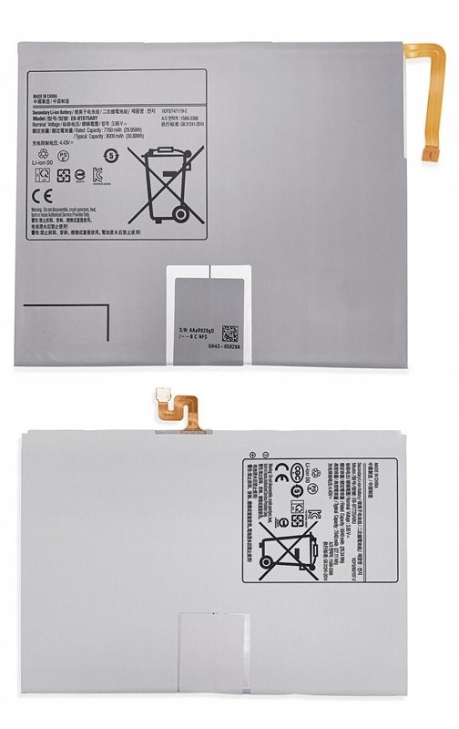 Nowa Bateria EB-BT725ABU Samsung Galaxy Tab S6 Wifi SM-T860N