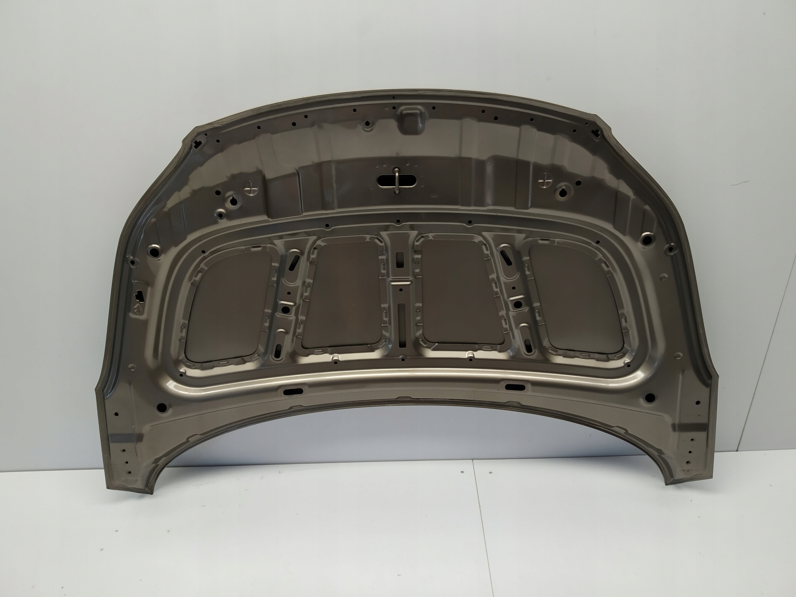 2010r-- Hyundai Elantra 5 V bonnet front front original Szaro zlota
