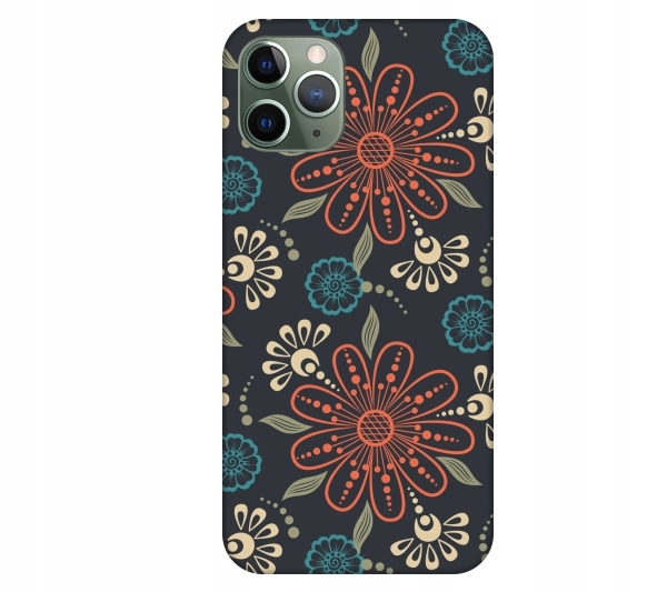 

Etui pokrowiec do iPhone 11 Pro Floral kwiaty
