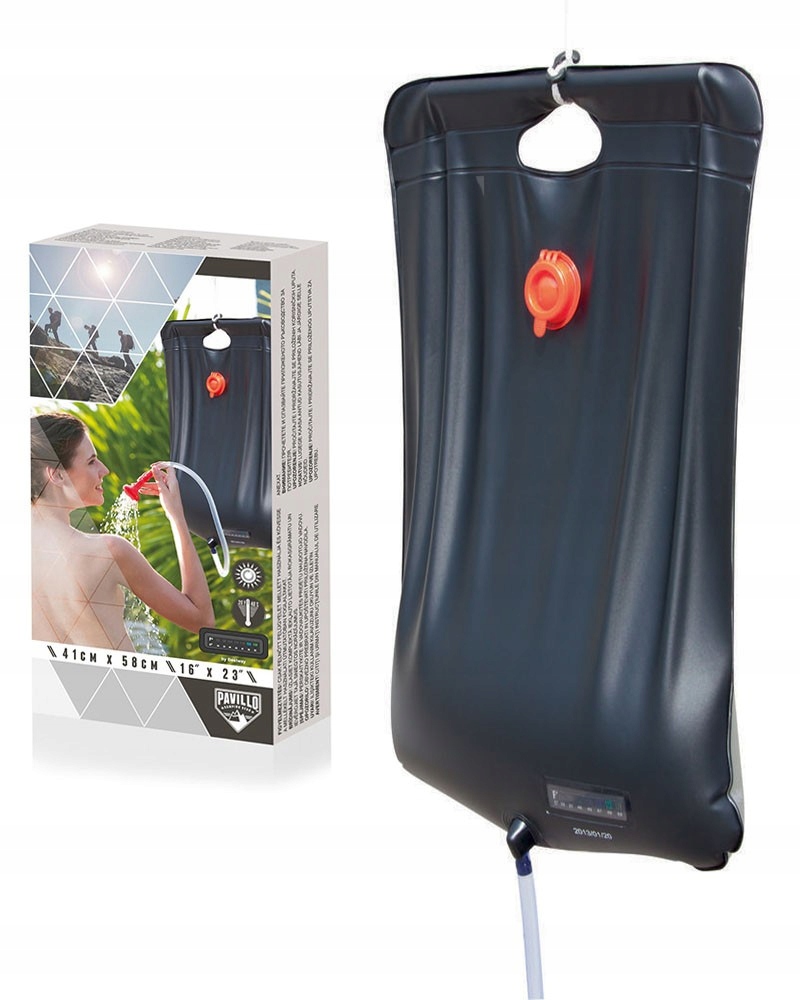 

Prysznic solarny ogrodowy turystyczny natrysk 20l