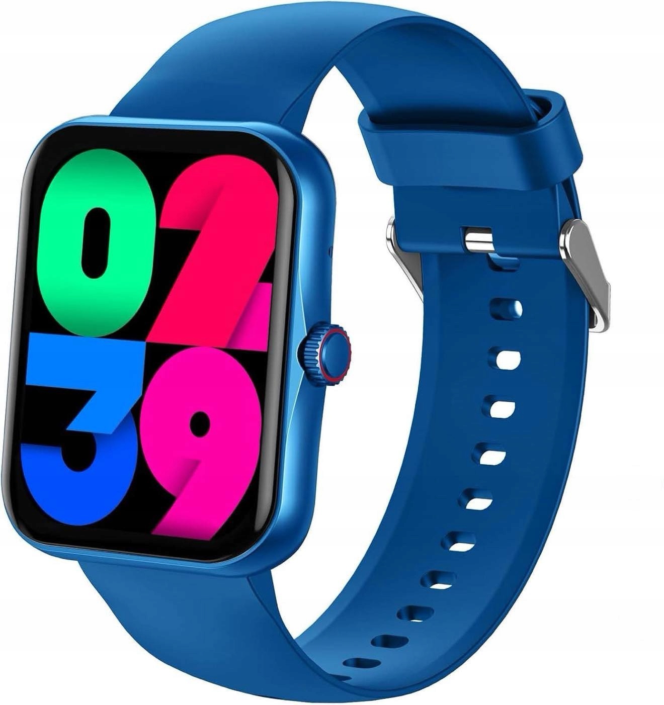 Smartwatch S80K 1,83 Cala Hd Niebieski Tętno Ciśnienie Krwi SPO2 Menu