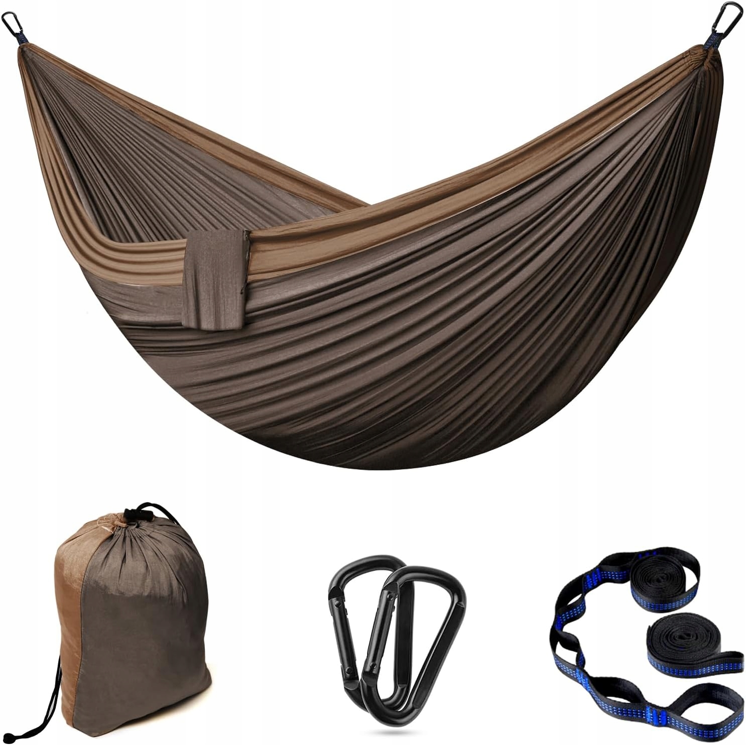 Hamak Ogrodowy 300 x 200 cm 2 Osobowy Ultralekki Do 300KG Oddychający