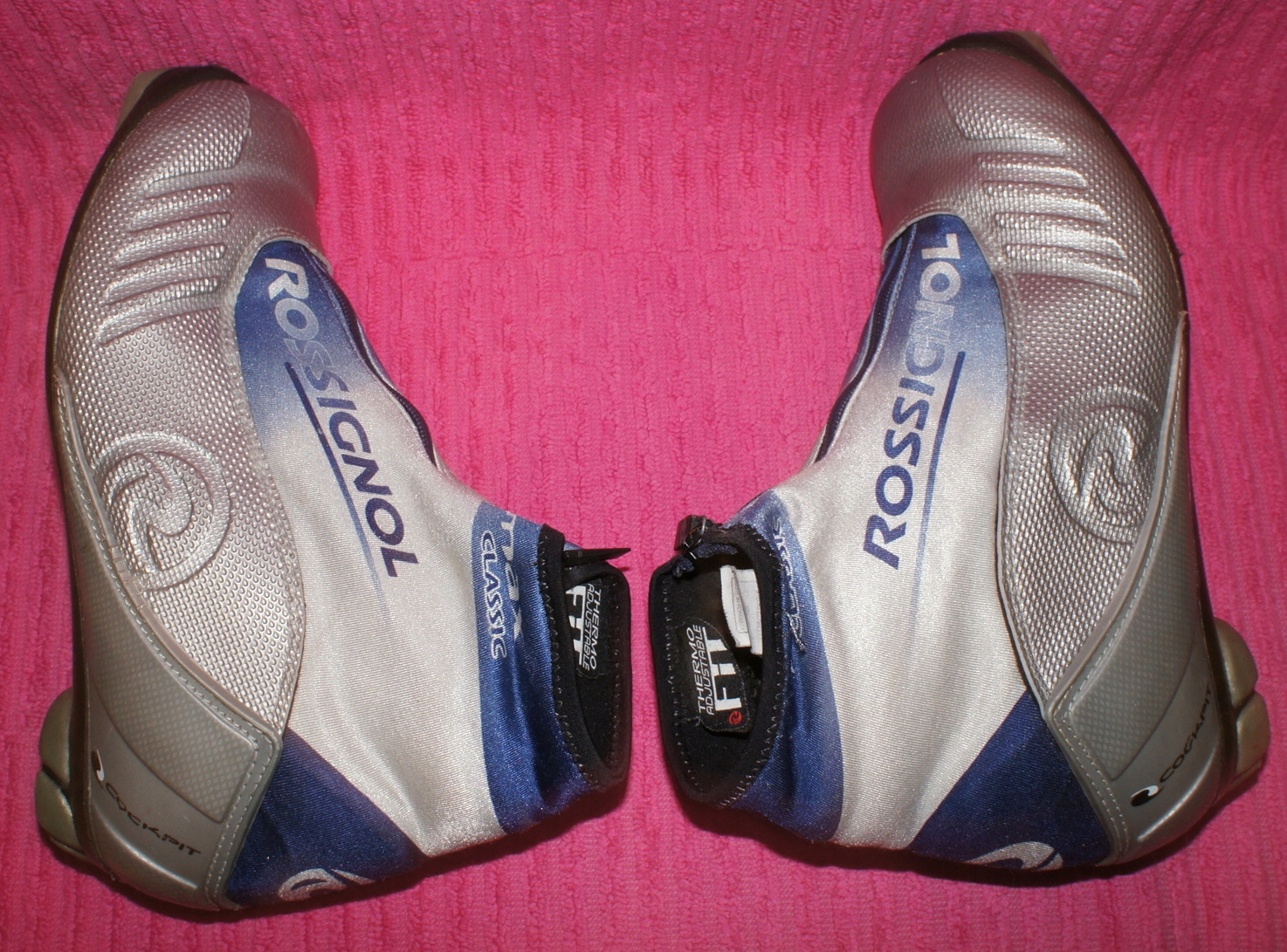 ROSSIGNOL max classic NARCIARSKIE BIEGOWE 38 240mm Kolor dominujący srebrny