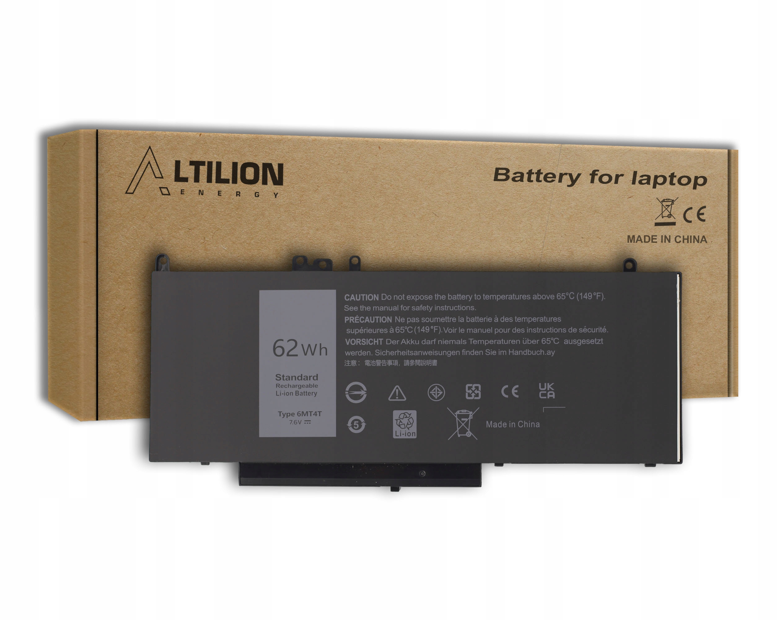 Baterie Altilion Energy 6MT4T kompatibilní s Dell