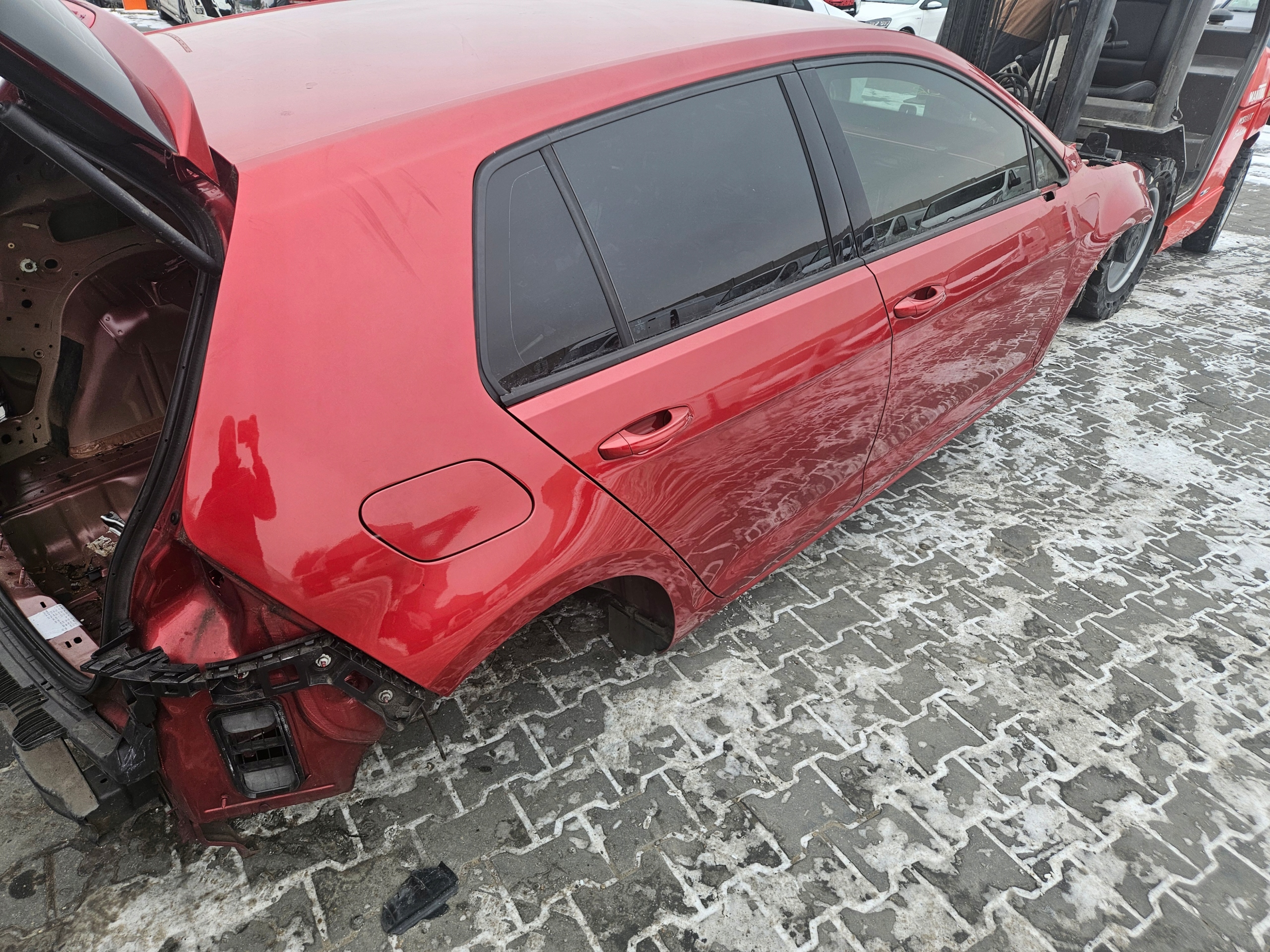parafango LONGHERONE Destra posteriore VW GOLF 7 VII colore LA3X