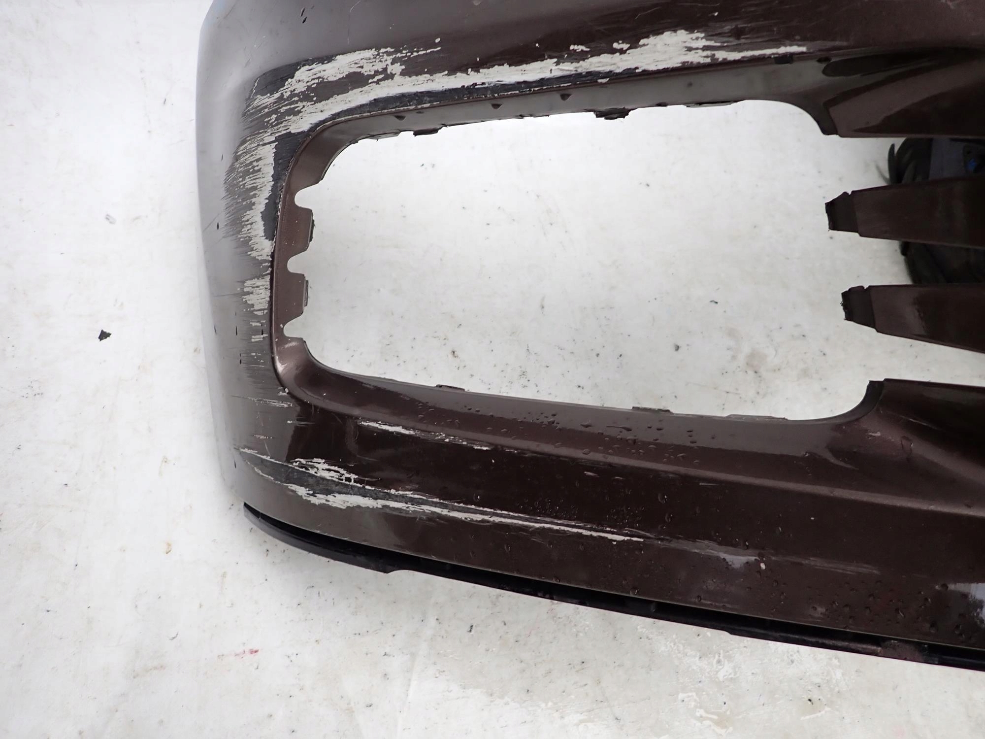 VW TOUAREG II 2 10-14 bumper front front washer