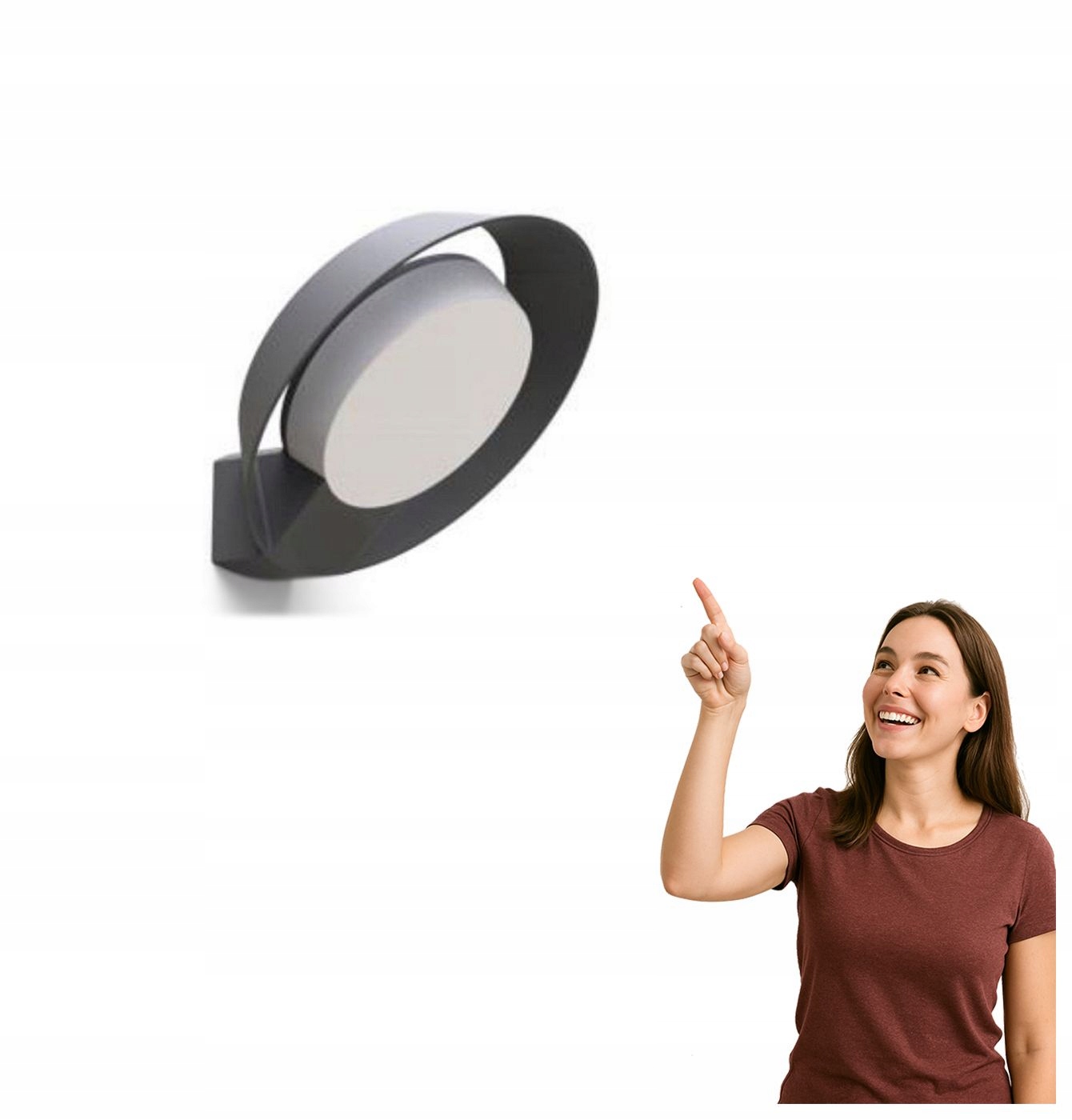 Venkovní nástěnné Led svítidlo Polo 15W Lutec